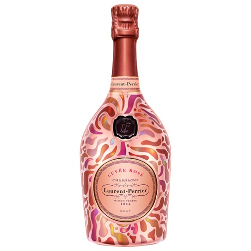 Laurent Perrier Cuvee Rose Petal Robe Limited Edition Champagne 75cl - Celebrate in Style